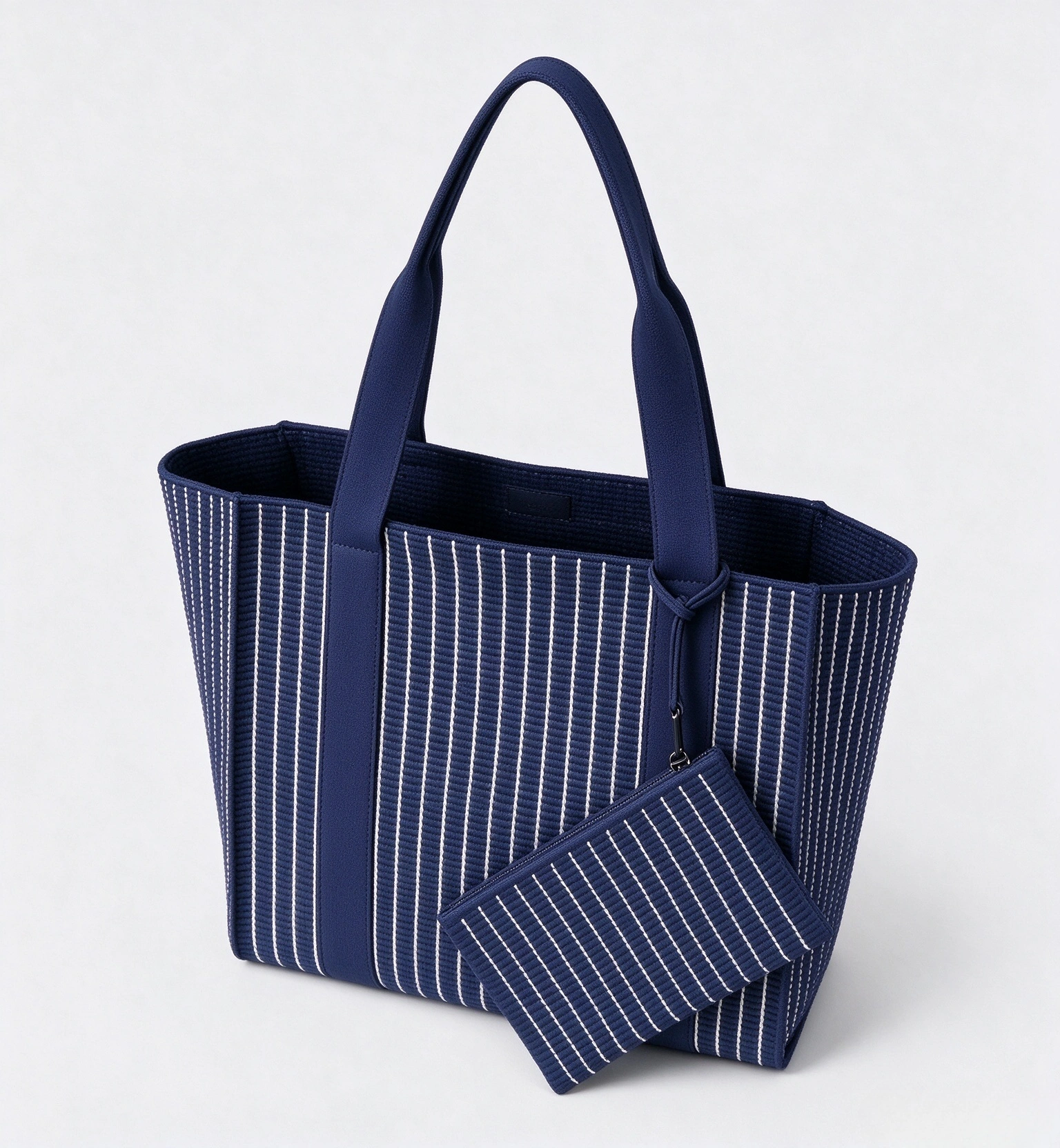 Polyester fly knitting tote bag